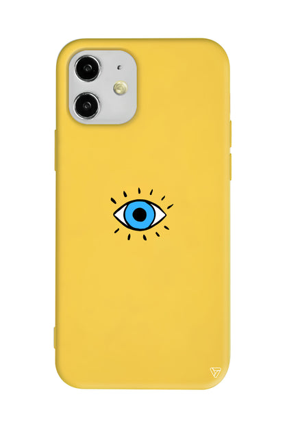 One Eye Lansman Model İçi Kadife Silikon Telefon Kılıfı