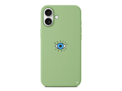 One Eye Lansman Model İçi Kadife Silikon Telefon Kılıfı – Plus Serisine Özel