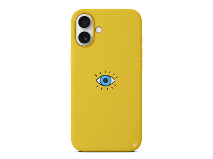 One Eye Lansman Model İçi Kadife Silikon Telefon Kılıfı – Plus Serisine Özel