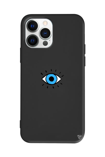 One Eye Lansman Model İçi Kadife Silikon Telefon Kılıfı