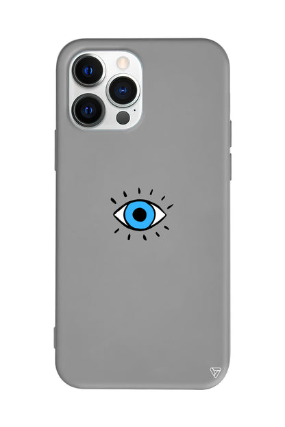 One Eye Lansman Model İçi Kadife Silikon Telefon Kılıfı