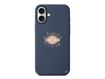 One Eye 2 Lansman Model İçi Kadife Silikon Telefon Kılıfı