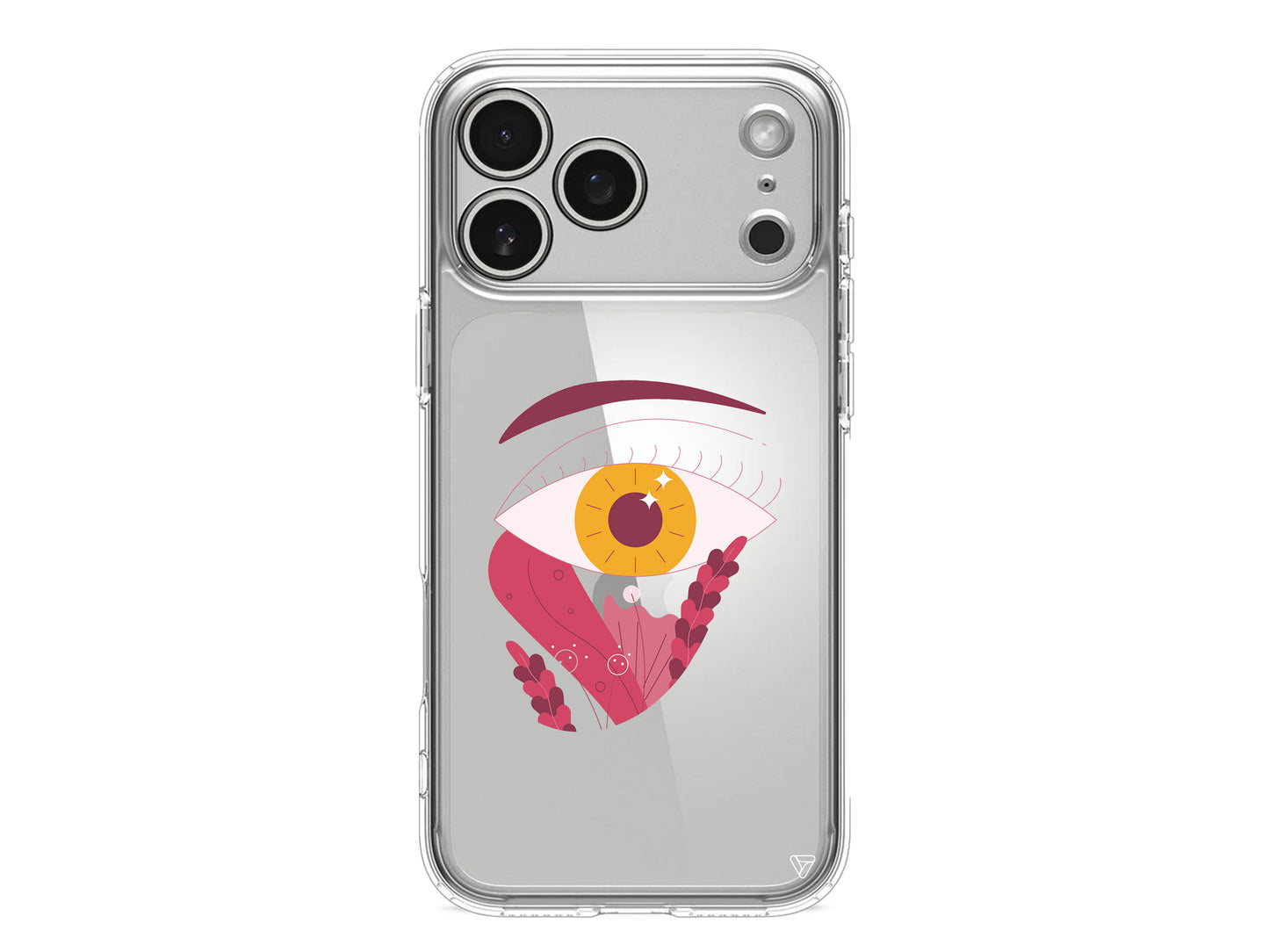 Sarı Göz Lansman Model İçi Kadife Silikon Telefon Kılıfı