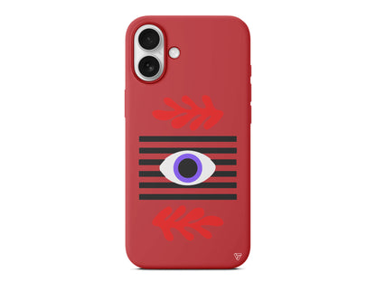 Mor Göz Lansman Model İçi Kadife Silikon Telefon Kılıfı – Plus Serisine Özel