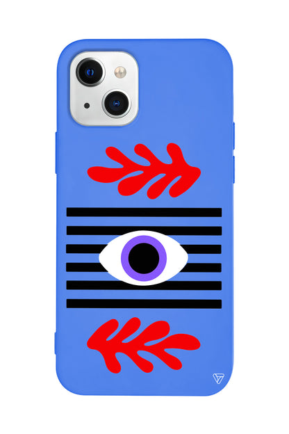 Mor Göz Lansman Model İçi Kadife Silikon Telefon Kılıfı – Plus Serisine Özel