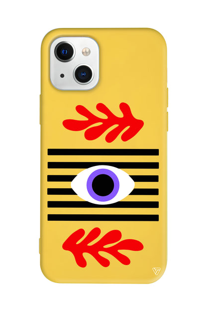 Mor Göz Lansman Model İçi Kadife Silikon Telefon Kılıfı – Plus Serisine Özel