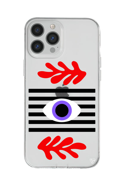 Mor Göz Lansman Model İçi Kadife Silikon Telefon Kılıfı