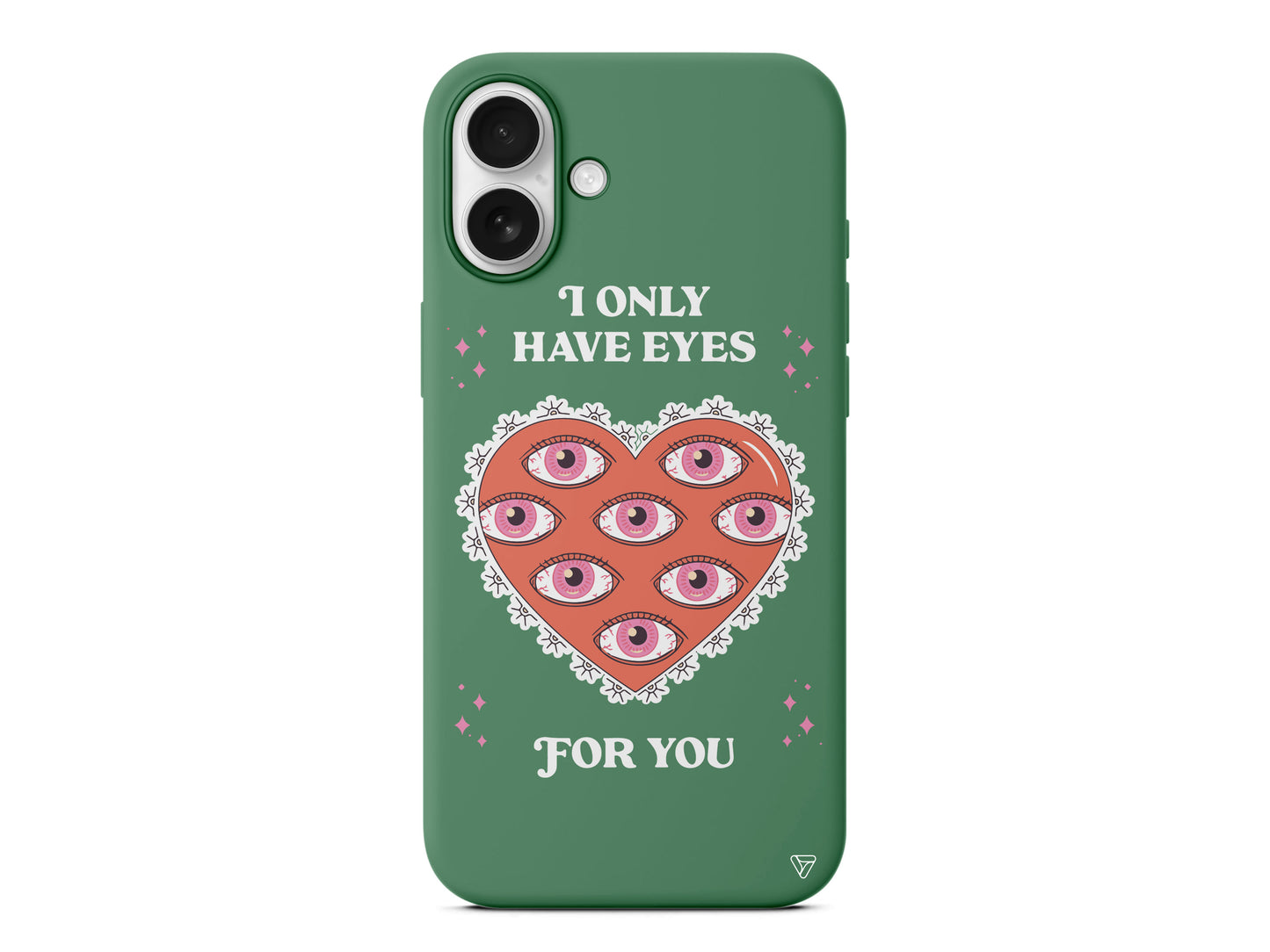 Only Have Eyes Lansman Model İçi Kadife Silikon Telefon Kılıfı – Plus Serisine Özel