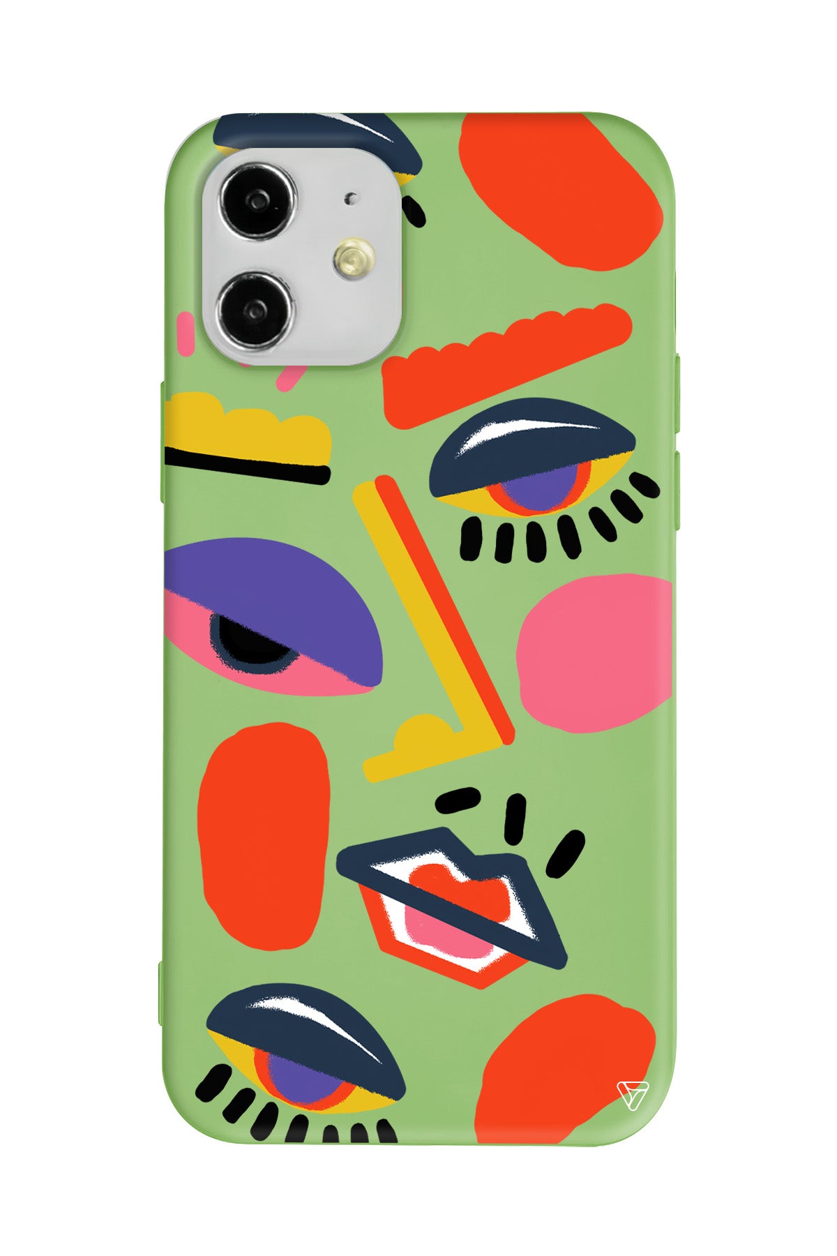 Sürreal Lansman Model İçi Kadife Silikon Telefon Kılıfı