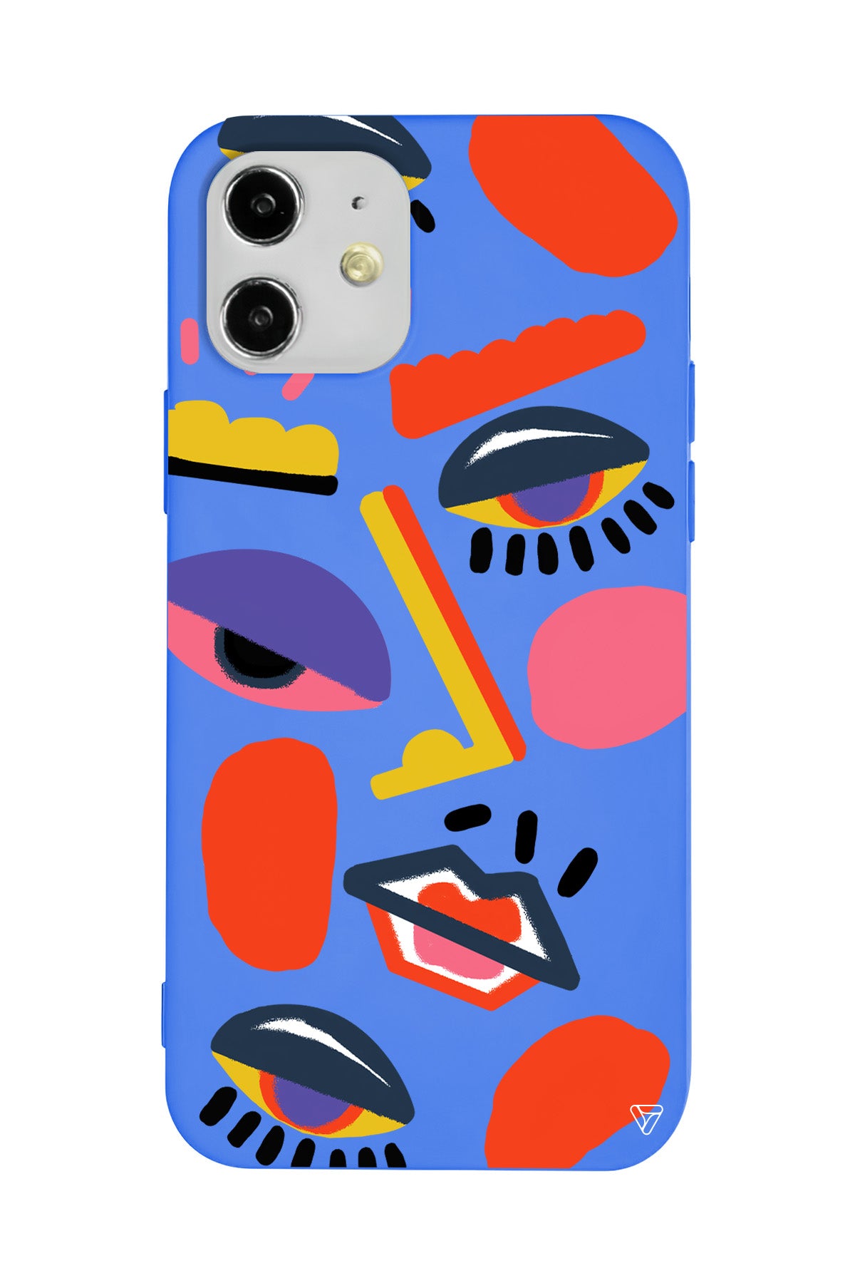 Sürreal Lansman Model İçi Kadife Silikon Telefon Kılıfı