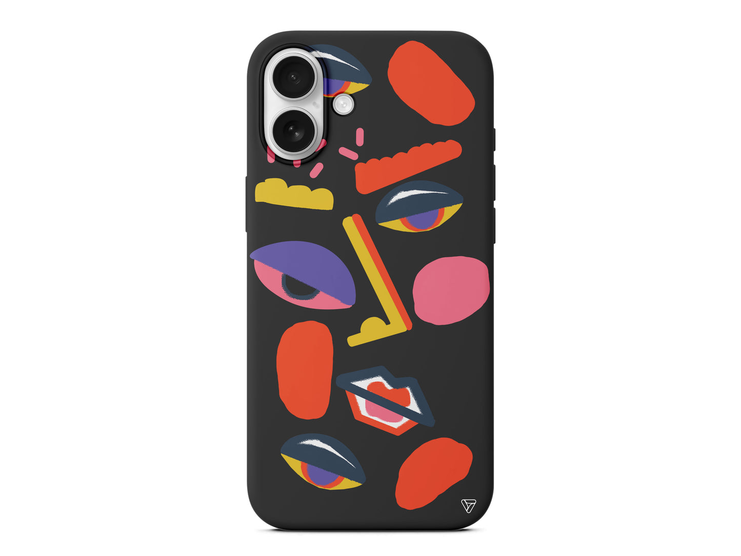 Sürreal Lansman Model İçi Kadife Silikon Telefon Kılıfı