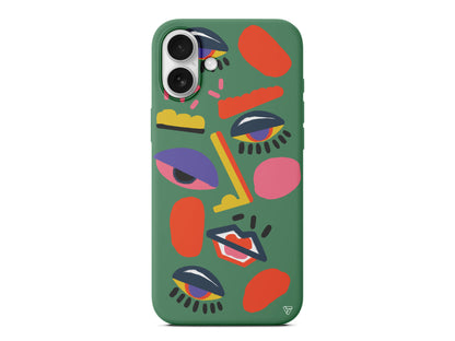 Sürreal Lansman Model İçi Kadife Silikon Telefon Kılıfı – Plus Serisine Özel