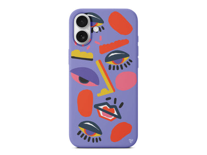 Sürreal Lansman Model İçi Kadife Silikon Telefon Kılıfı – Plus Serisine Özel