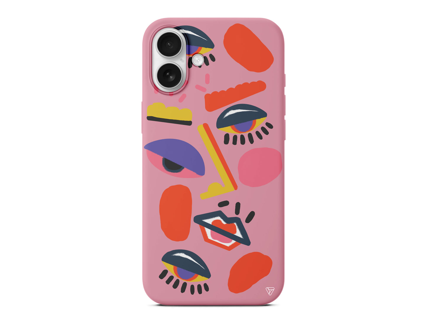 Sürreal Lansman Model İçi Kadife Silikon Telefon Kılıfı