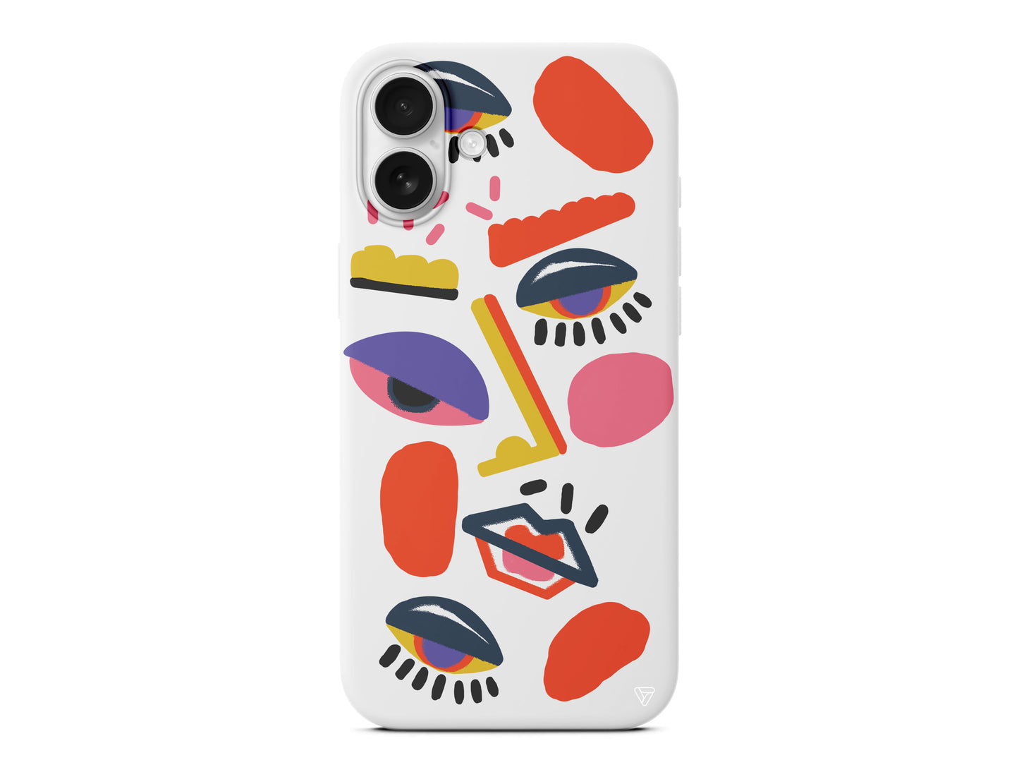 Sürreal Lansman Model İçi Kadife Silikon Telefon Kılıfı