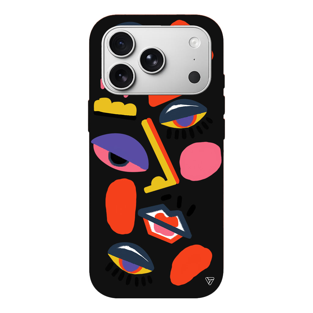 Sürreal Lansman Model İçi Kadife Silikon Telefon Kılıfı