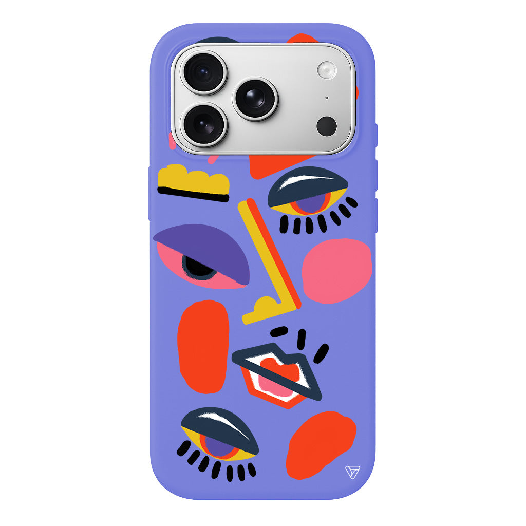 Sürreal Lansman Model İçi Kadife Silikon Telefon Kılıfı