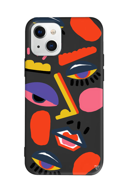 Sürreal Lansman Model İçi Kadife Silikon Telefon Kılıfı – Plus Serisine Özel