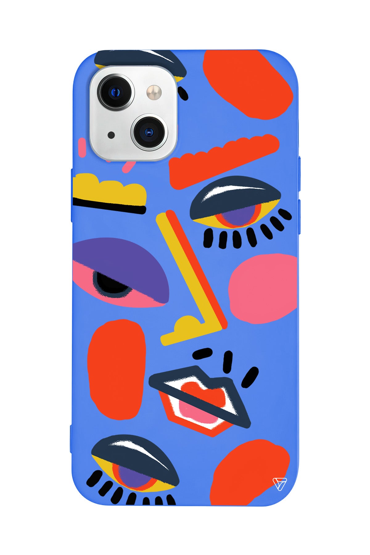 Sürreal Lansman Model İçi Kadife Silikon Telefon Kılıfı