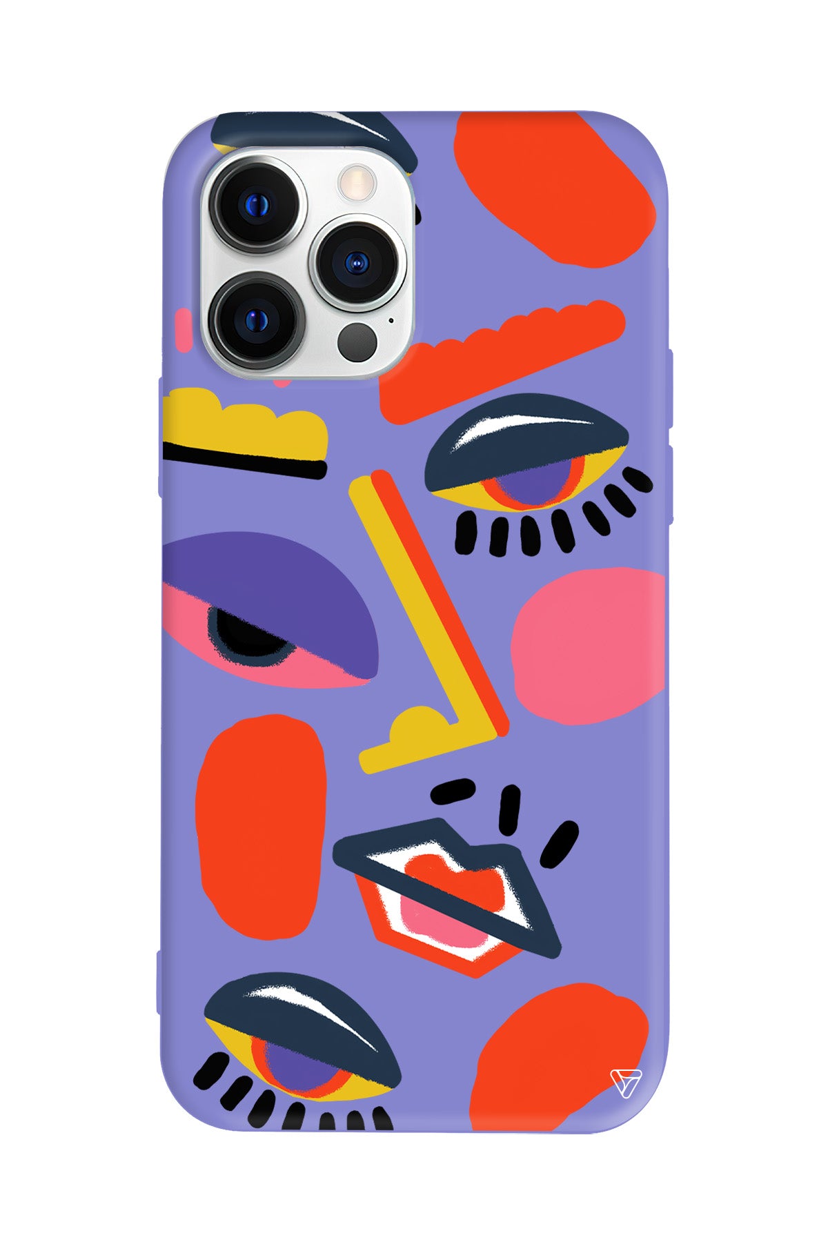 Sürreal Lansman Model İçi Kadife Silikon Telefon Kılıfı