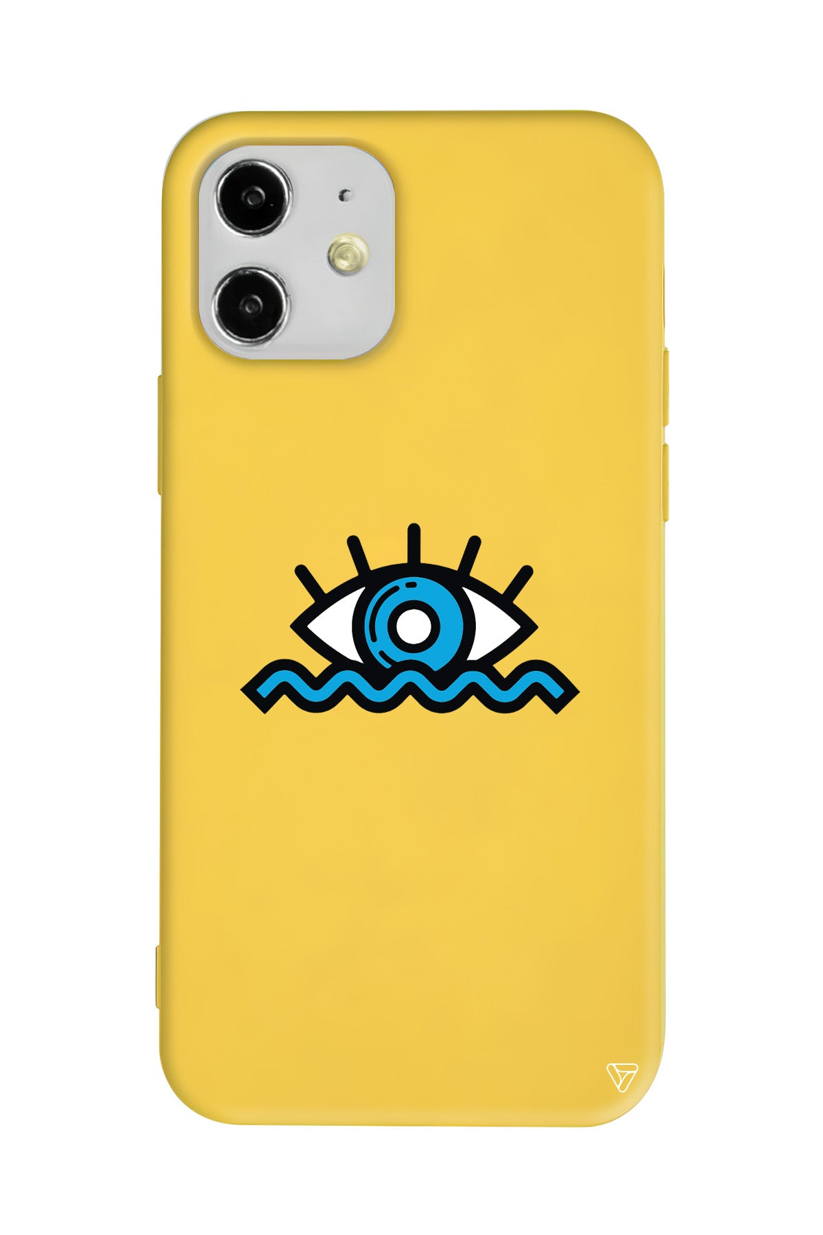 Denizci Gözü Lansman Model İçi Kadife Silikon Telefon Kılıfı