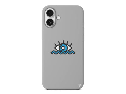 Denizci Gözü Lansman Model İçi Kadife Silikon Telefon Kılıfı