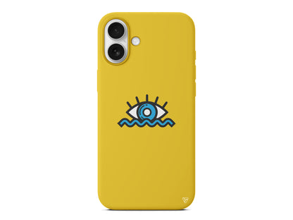 Denizci Gözü Lansman Model İçi Kadife Silikon Telefon Kılıfı