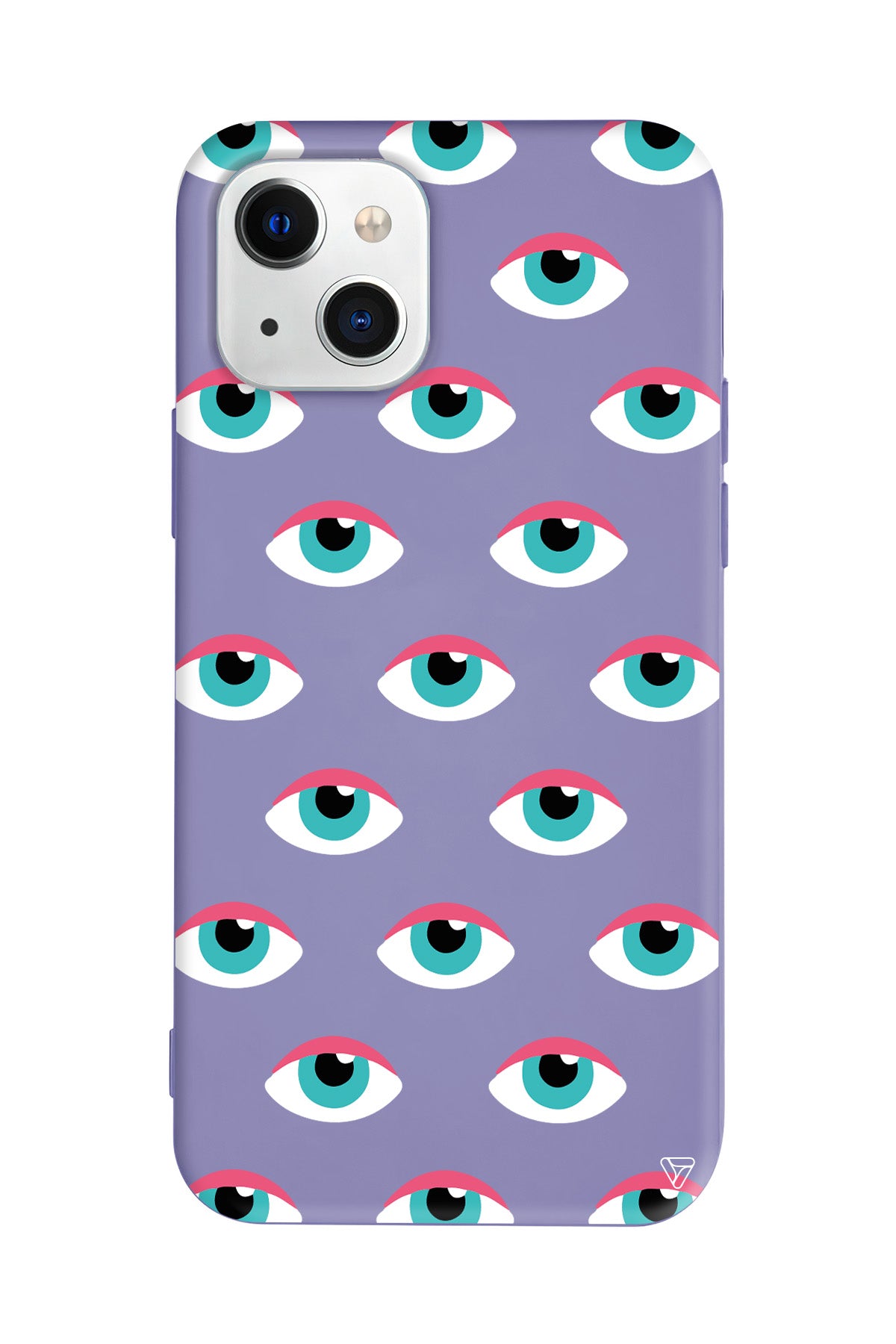 Sadece Gözler Lansman Model İçi Kadife Silikon Telefon Kılıfı