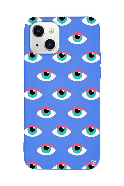 Sadece Gözler Lansman Model İçi Kadife Silikon Telefon Kılıfı – Plus Serisine Özel