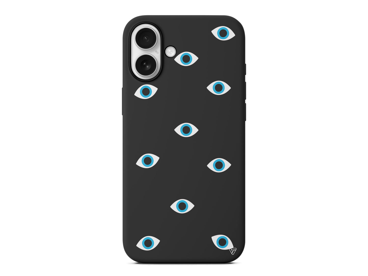 Nazar Gözler Lansman Model İçi Kadife Silikon Telefon Kılıfı – Plus Serisine Özel