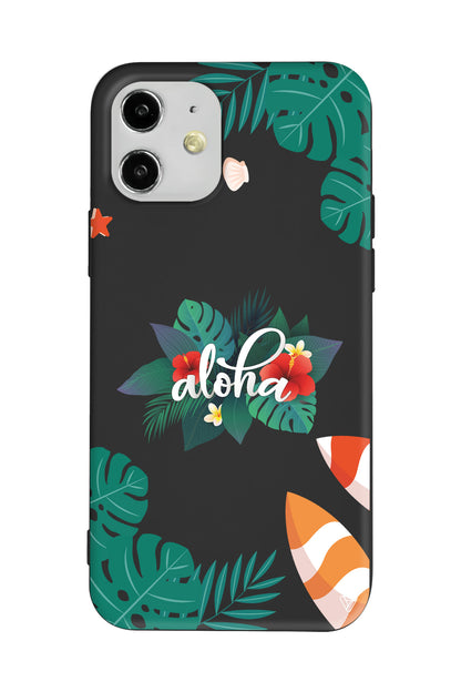 Summer Lansman Model İçi Kadife Silikon Telefon Kılıfı