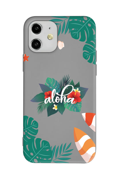 Summer Lansman Model İçi Kadife Silikon Telefon Kılıfı