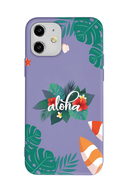 Summer Lansman Model İçi Kadife Silikon Telefon Kılıfı