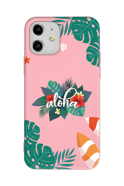 Summer Lansman Model İçi Kadife Silikon Telefon Kılıfı