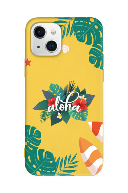 Summer Lansman Model İçi Kadife Silikon Telefon Kılıfı