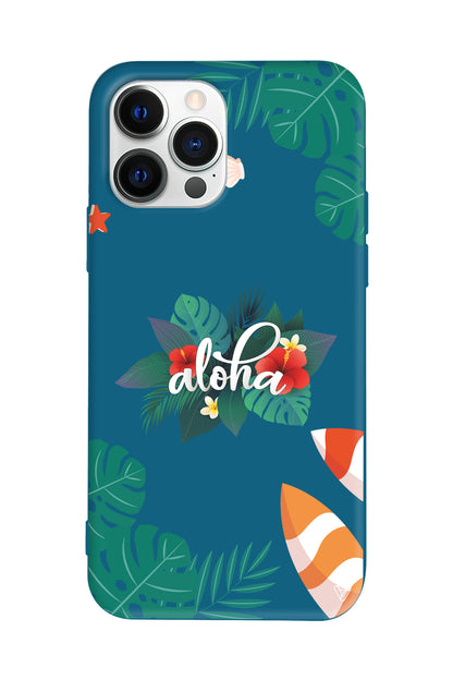 Summer Lansman Model İçi Kadife Silikon Telefon Kılıfı