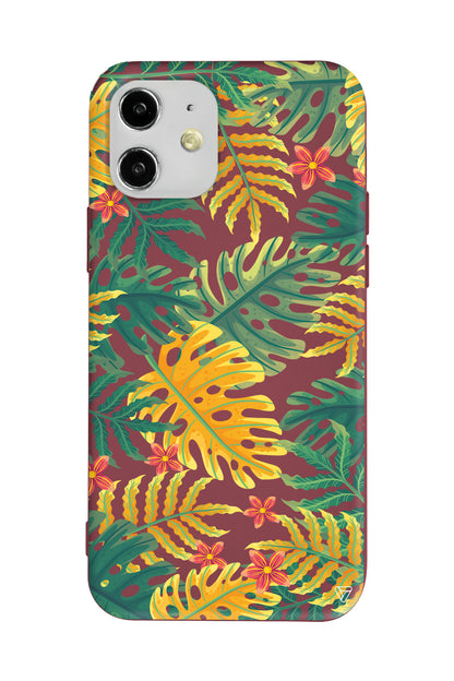 Color of Summer Lansman Model İçi Kadife Silikon Telefon Kılıfı