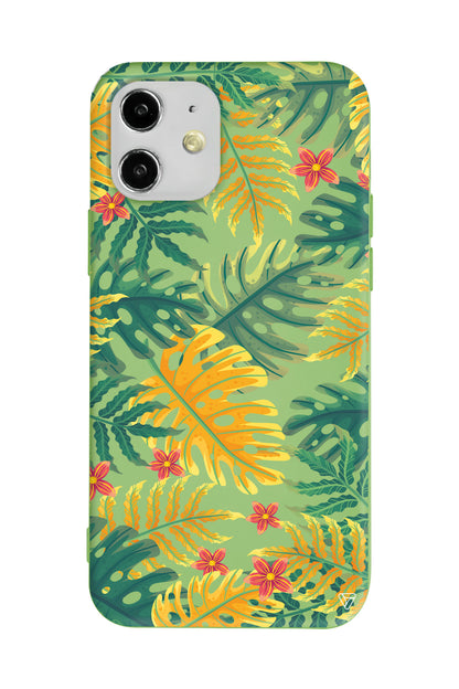 Color of Summer Lansman Model İçi Kadife Silikon Telefon Kılıfı