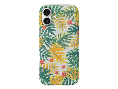 Color of Summer Lansman Model İçi Kadife Silikon Telefon Kılıfı