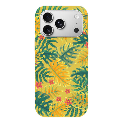 Color of Summer Lansman Model İçi Kadife Silikon Telefon Kılıfı