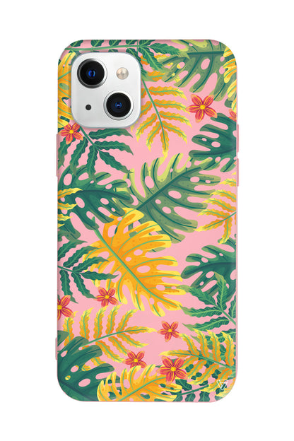 Color of Summer Lansman Model İçi Kadife Silikon Telefon Kılıfı – Plus Serisine Özel