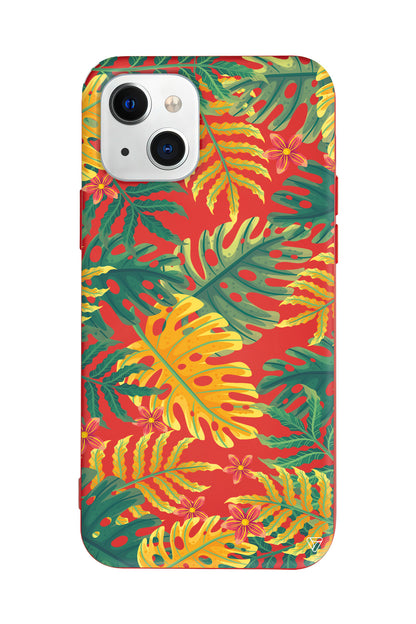 Color of Summer Lansman Model İçi Kadife Silikon Telefon Kılıfı – Plus Serisine Özel