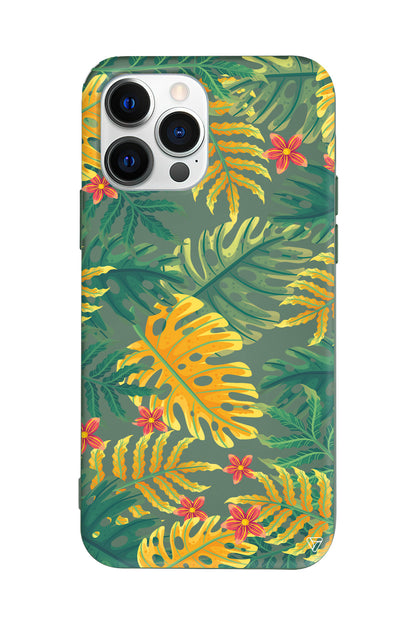 Color of Summer Lansman Model İçi Kadife Silikon Telefon Kılıfı