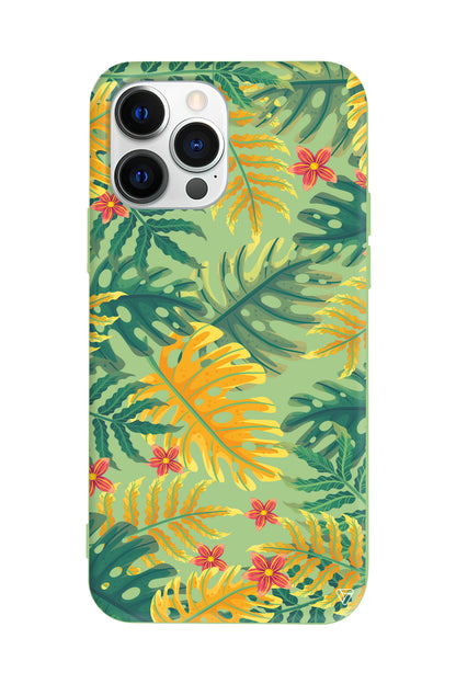 Color of Summer Lansman Model İçi Kadife Silikon Telefon Kılıfı