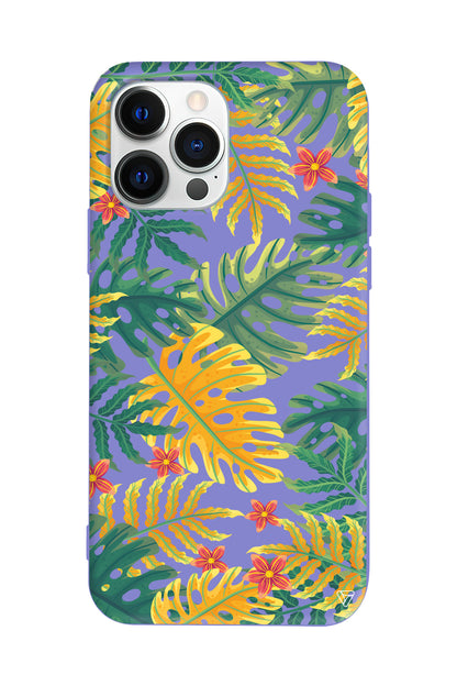 Color of Summer Lansman Model İçi Kadife Silikon Telefon Kılıfı