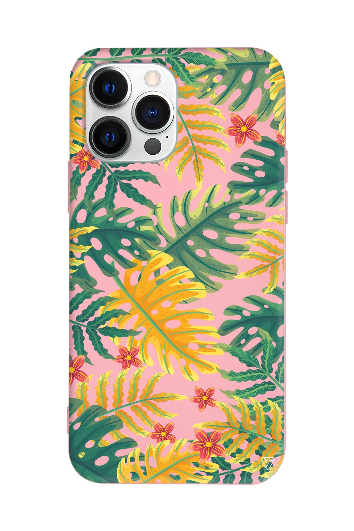 Color of Summer Lansman Model İçi Kadife Silikon Telefon Kılıfı