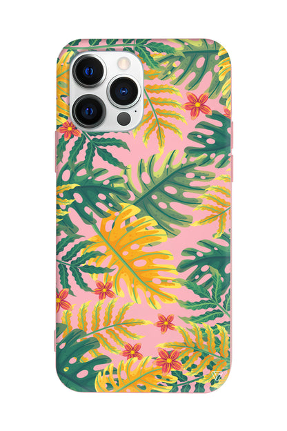 Color of Summer Lansman Model İçi Kadife Silikon Telefon Kılıfı