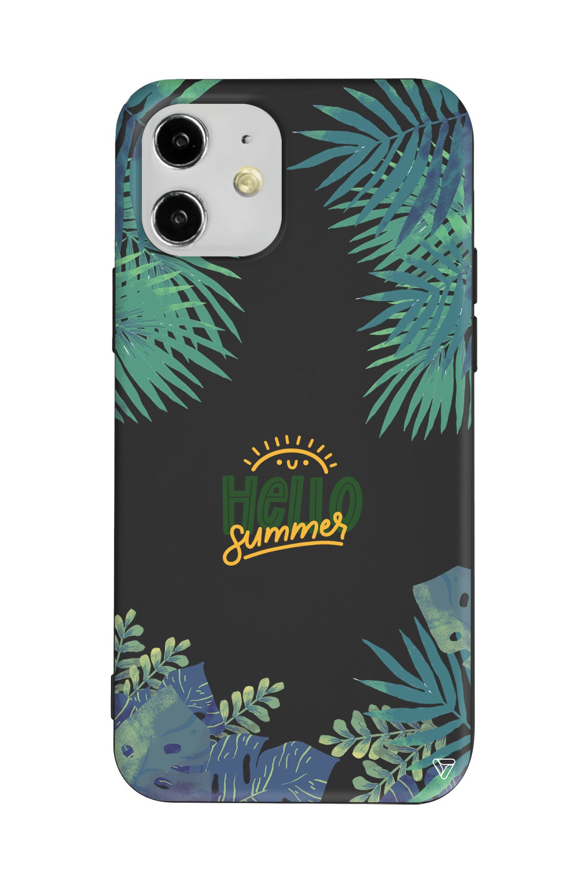 Hello Summer Lansman Model İçi Kadife Silikon Telefon Kılıfı