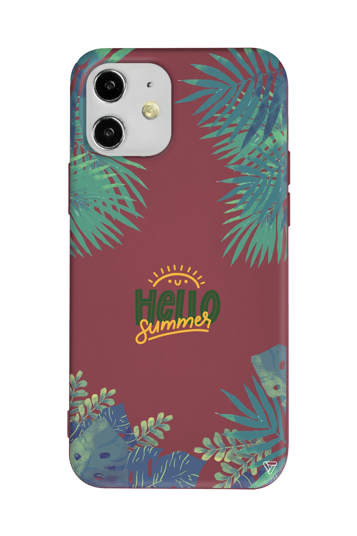 Hello Summer Lansman Model İçi Kadife Silikon Telefon Kılıfı