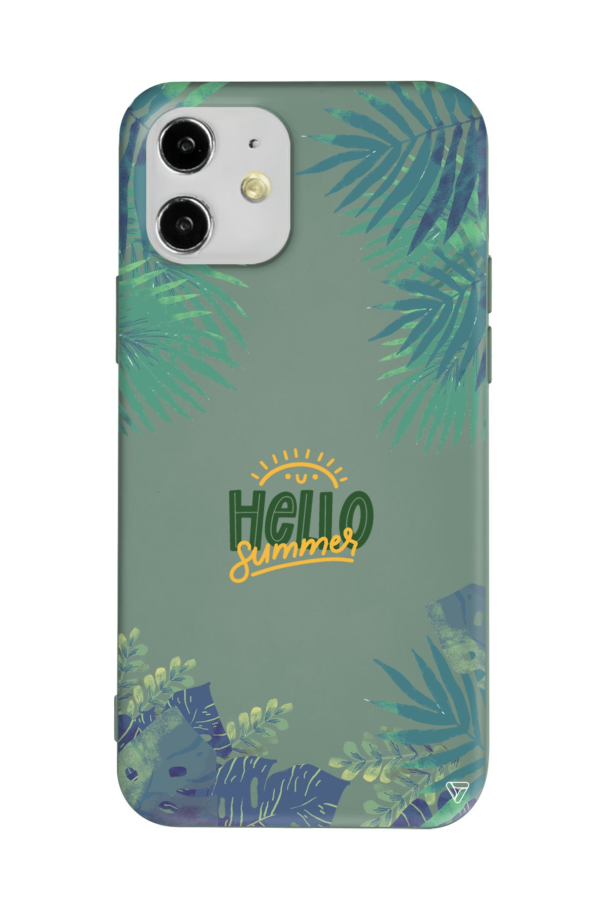 Hello Summer Lansman Model İçi Kadife Silikon Telefon Kılıfı